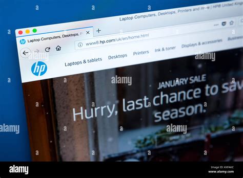 hewlett packard company official website.